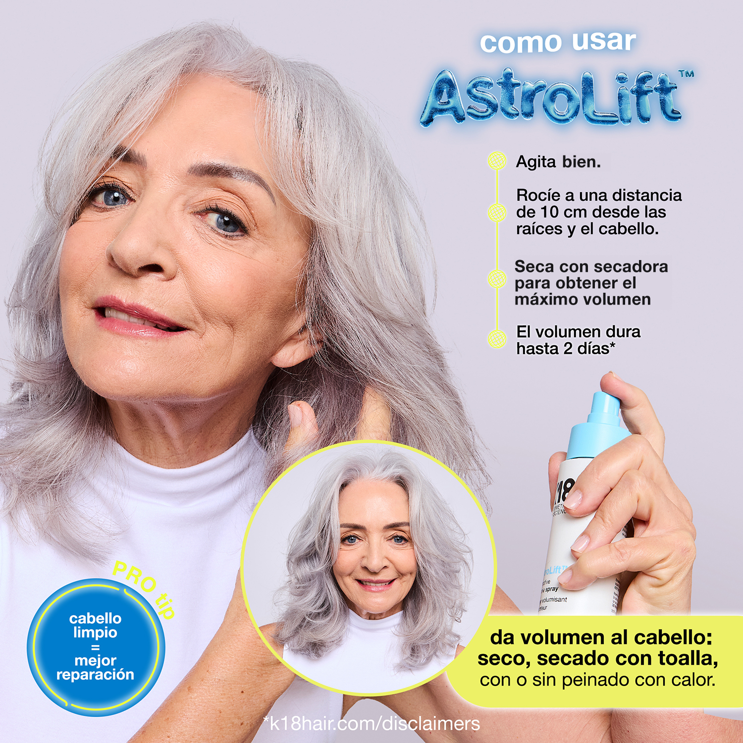 ASTROLIFT REPARATIVE VOLUME MIST (SPRAY REPARADOR)